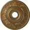 Ekena Millwork Vienna Ceiling Medallion (Fits Canopies up to 6 1/2"), 20"OD x 3 1/2"ID x 1 1/2"P, Pale Gold CM20VIPAS - alternate 1